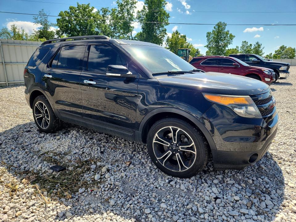 2014 Ford Explorer sport trac VIN 1FM5K8GT1EGA29404 COPART salvage auction — FRONT END, Mi - Dealer Only Clean Title, sold $900 on 2026-07-09 (photo 4)