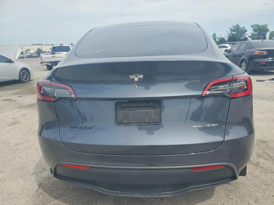 2022 Tesla Model y VIN 7SAYGDEE1NA003282 COPART salvage auction — FRONT END, Fl - Certificate Of Destruction, sold $10,900 on 2026-07-14 (photo 6)