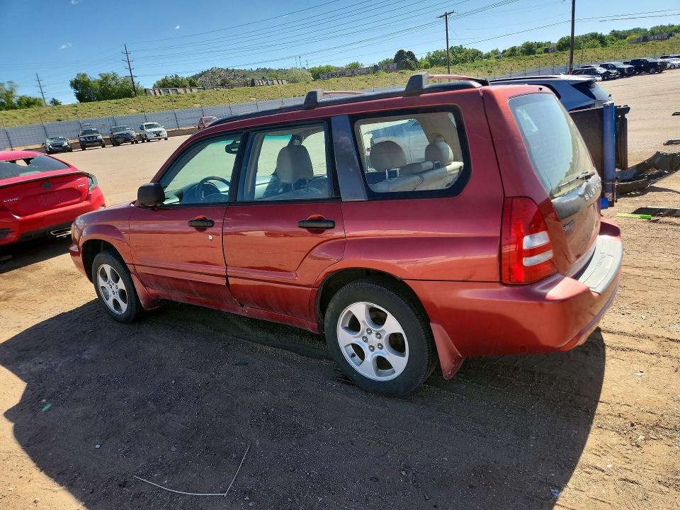 2003 Subaru Forester VIN JF1SG65623H765808 COPART salvage auction — UNDERCARRIAGE, Co - Dis/Dlr/Exp Only Clean Title, sold $275 on 2026-07-13 (photo 2)
