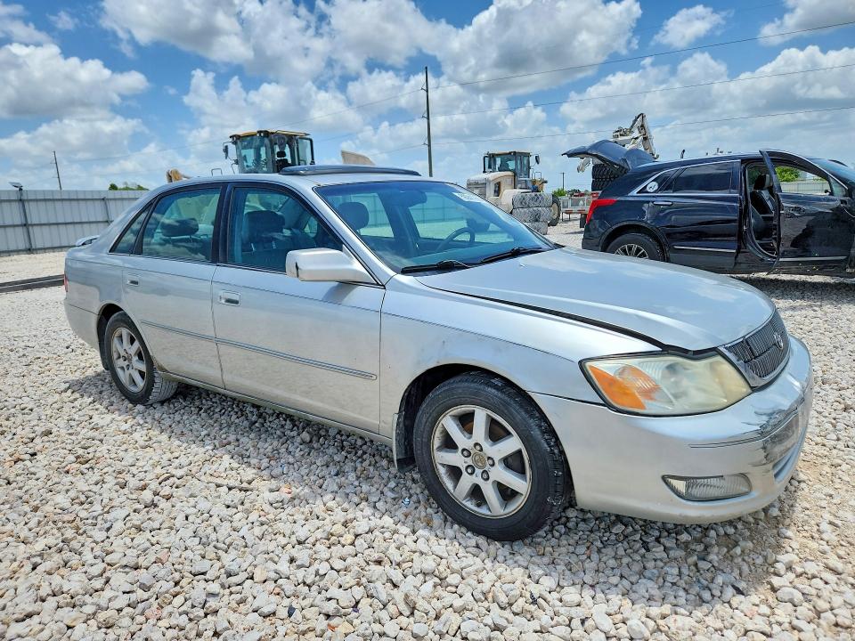 2001 Toyota Avalon VIN 4T1BF28BX1U132679 COPART salvage auction — FRONT END, Tx - Salvage Vehicle Title, sold $475 on 2026-07-09 (photo 4)