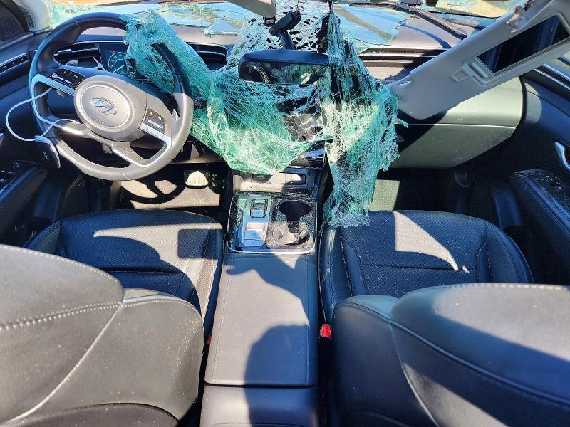 2022 Hyundai Tucson VIN KM8JECA15NU074749 COPART salvage auction — ROOF, Il - Salvage Certificate, sold $8,400 on 2026-07-28 (photo 8)