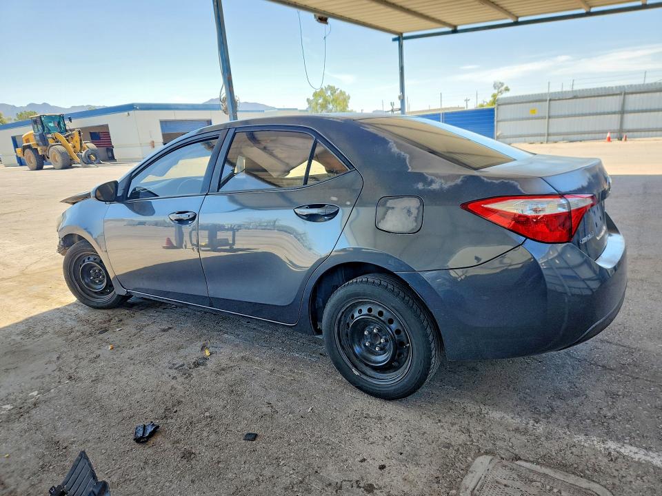 2015 Toyota Corolla VIN 5YFBURHE3FP334572 COPART salvage auction — FRONT END, Tx - Salvage Vehicle Title, sold $1,100 on 2026-07-31 (photo 2)