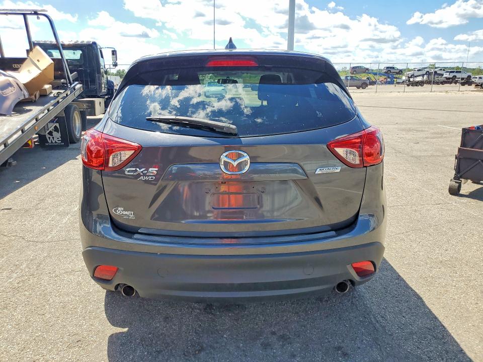 2016 Mazda VIN JM3KE4CY8G0632779 COPART salvage auction — FRONT END, Oh - Cert Of Title-Salvage, sold $2,650 on 2026-07-06 (photo 6)