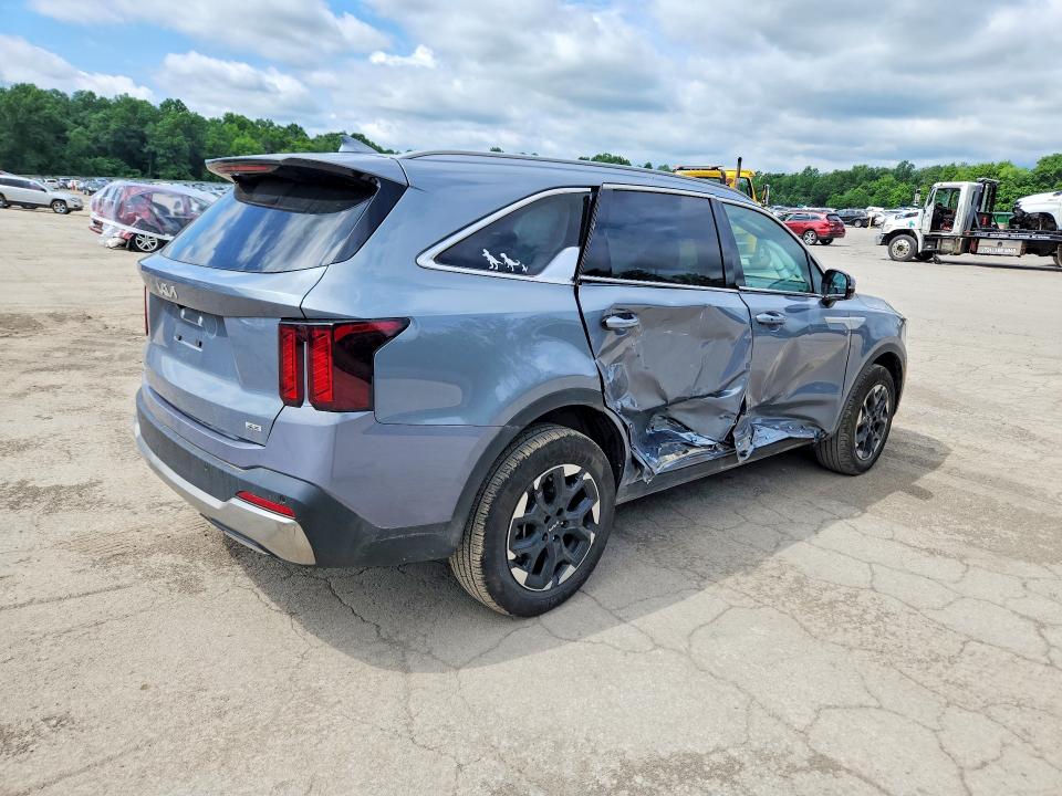 2025 Kia Sorento VIN 5XYRLDJC1SG325123 COPART salvage auction — SIDE, Pa - Certificate Of Salvage, sold $6,700 on 2026-07-30 (photo 3)