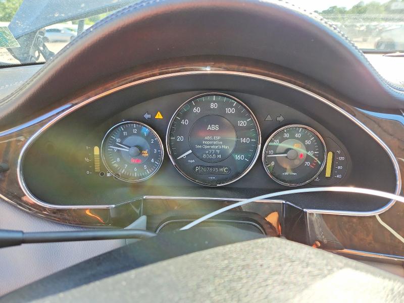 2008 Mercedes-benz Cls-class VIN WDDDJ72X38A124454 COPART salvage auction — FRONT END, GA - CERT OF TITLE-SALVAGE, sold $425 on 2026-08-18 (photo 9)