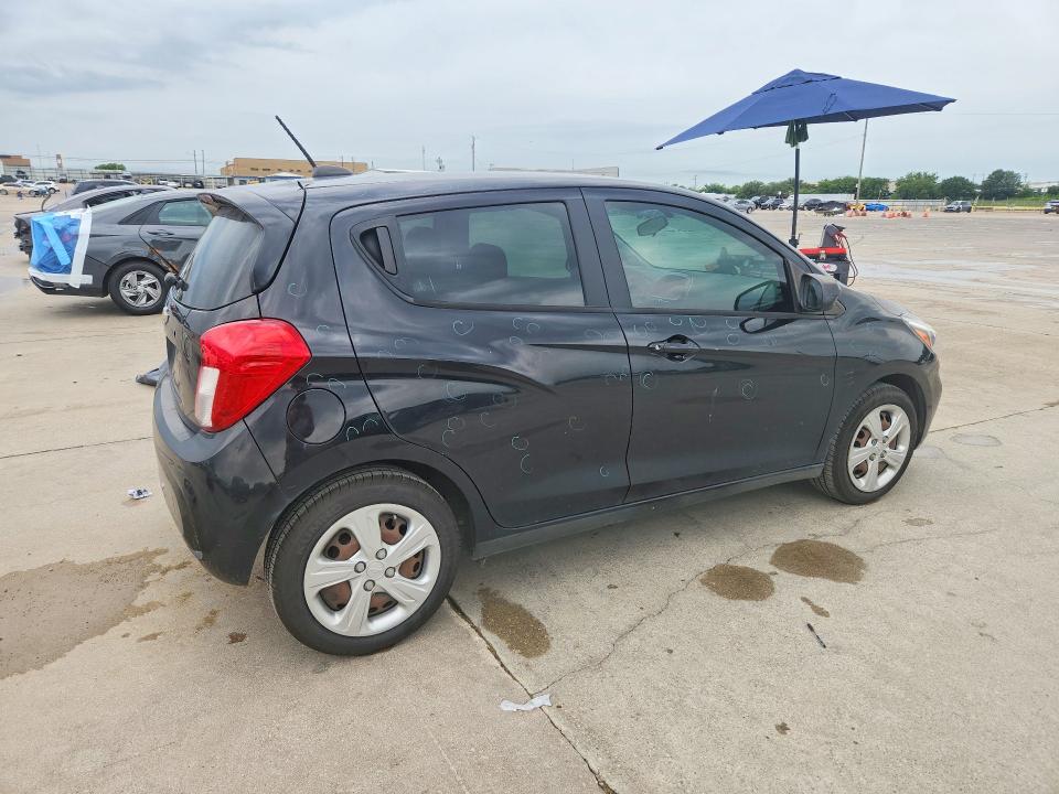 2019 Chevrolet Spark VIN KL8CB6SA6KC742946 COPART salvage auction — HAIL, Tx - Certificate Of Title, sold $1,700 on 2026-07-16 (photo 3)
