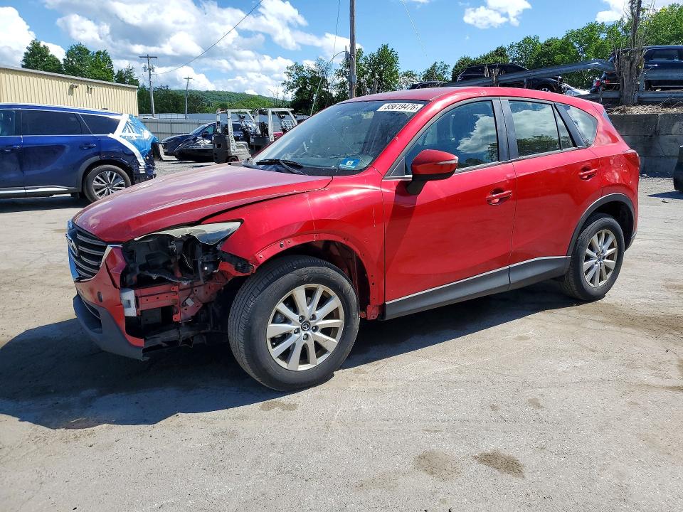 2016 Mazda Cx-5 VIN JM3KE4BY2G0773042 COPART salvage auction — FRONT END, Nj - Cert Of Title-Salvage, sold $2,150 on 2026-07-07 (photo 1)