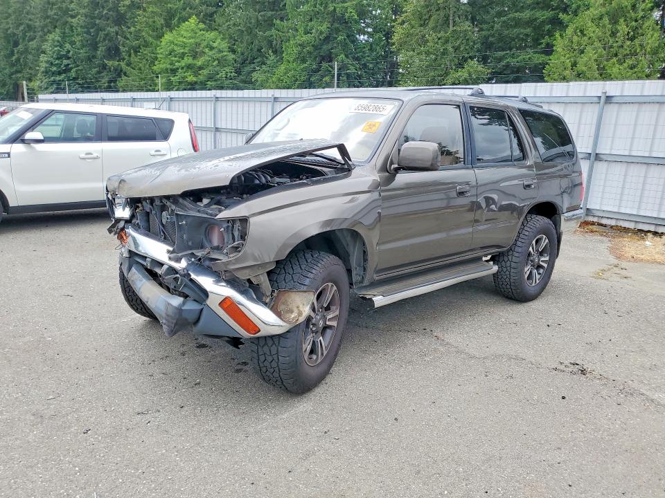 1998 Toyota 4runner VIN JT3HN86RXW0179301 COPART salvage auction — FRONT END, Wa - Bill Of Sale, sold $1,250 on 2026-07-20 (photo 1)