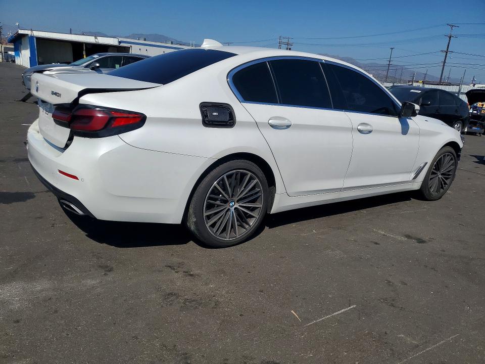 2022 BMW VIN WBA53BJ06NWX49426 COPART salvage auction — FRONT END, Ca - Salvage Certificate, sold $9,500 on 2026-07-22 (photo 3)