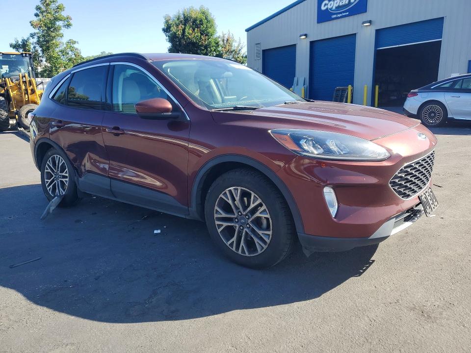 2021 Ford Escape VIN 1FMCU0H61MUA56940 COPART salvage auction — SIDE, Ca - Salvage Certificate, sold $2,650 on 2026-07-09 (photo 4)
