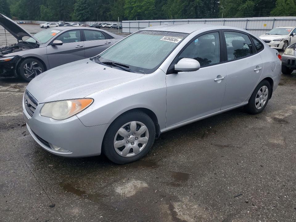 2007 Hyundai Elantra VIN KMHDU46D07U016608 COPART salvage auction — MECHANICAL, Wa - Vehicle Cert Of Ownership-Titl, sold $900 on 2026-07-13 (photo 1)