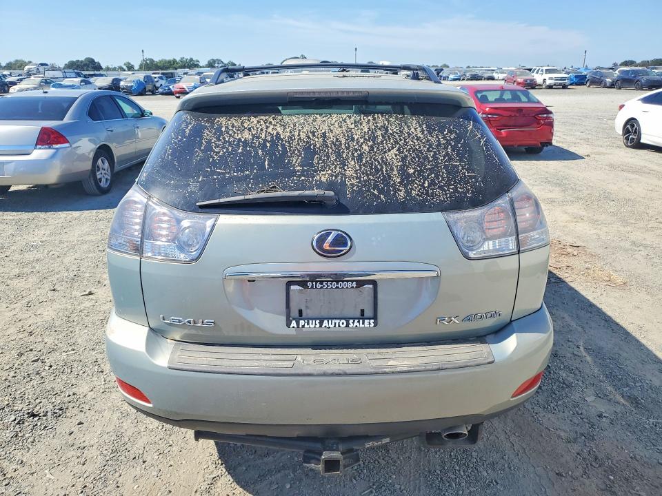 2008 Lexus Rx 400h VIN JTJHW31U882046161 COPART salvage auction — FRONT END, CA - SALVAGE CERTIFICATE, sold $1,150 on 2026-07-14 (photo 6)