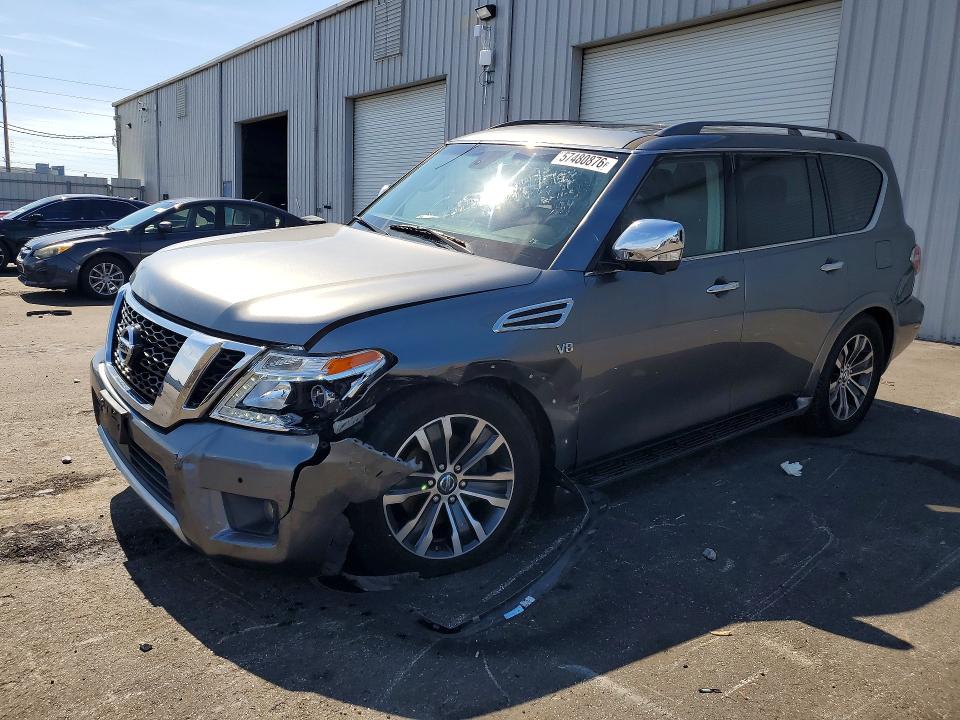 2017 Nissan VIN JN8AY2NE9H9703654 COPART salvage auction — FRONT END, Salvage Title, sold $4,050 on 2026-07-15 (photo 1)