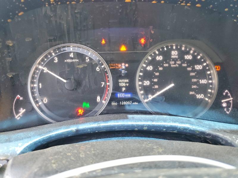 2013 Lexus VIN JTHBE1BL9D5025249 COPART salvage auction — FRONT END, Ca - Salvage Certificate, sold $1,550 on 2026-07-06 (photo 9)