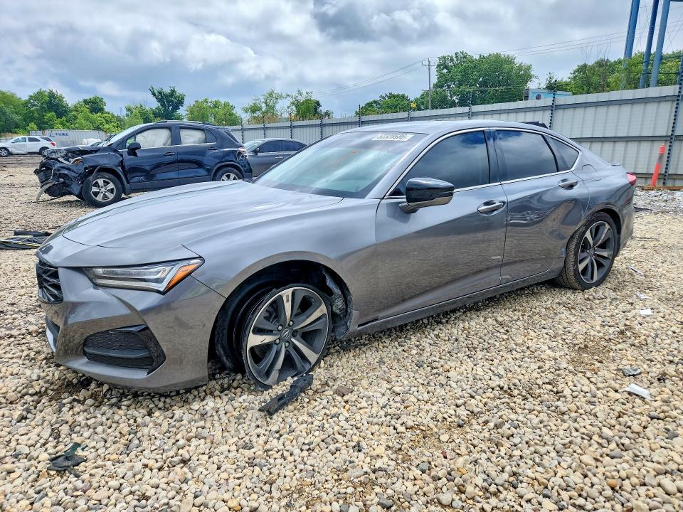 2025 Acura Tlx VIN 19UUB5F48SA002967 COPART salvage auction — VANDALISM, In - Cert Of Title-Salvage Title, sold $15,900 on 2026-08-24 (photo 1)