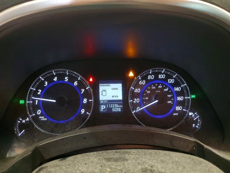 2017 Infiniti Qx70 VIN JN8CS1MW9HM414401 COPART salvage auction — HAIL, Ia - Cert Of Title-Salvage Title, sold $1,550 on 2026-07-29 (photo 9)