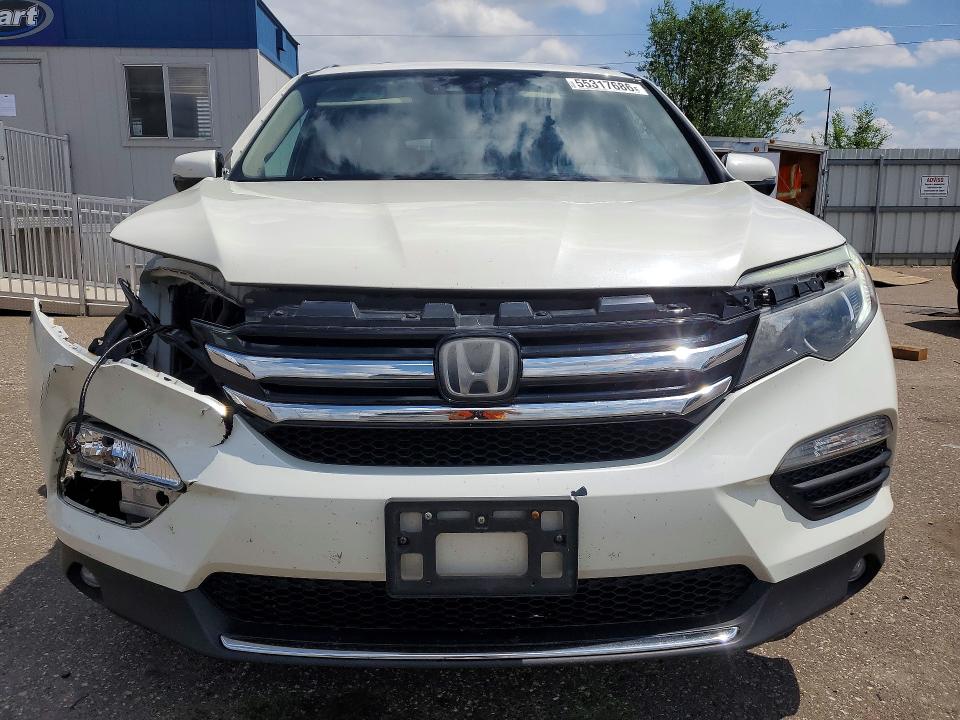 2016 Honda Pilot VIN 5FNYF6H09GB053817 COPART salvage auction — FRONT END, Mn - Cert Of Title-Salvage, sold $3,150 on 2026-07-02 (photo 5)