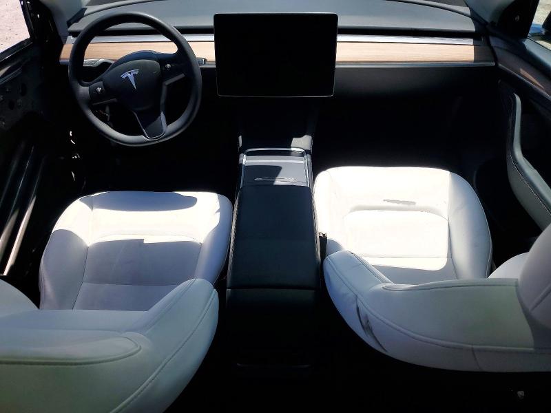 2025 Tesla Model y VIN 7SAYGAEE7SF239402 COPART salvage auction — FRONT END, NV - SALVAGE TITLE, sold $10,900 on 2026-07-23 (photo 8)