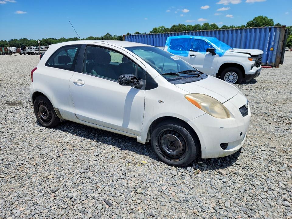 2007 Toyota Yaris VIN JTDJT923575133552 COPART salvage auction — REAR END, Ga - Certificate Of Title, sold $525 on 2026-07-21 (photo 4)