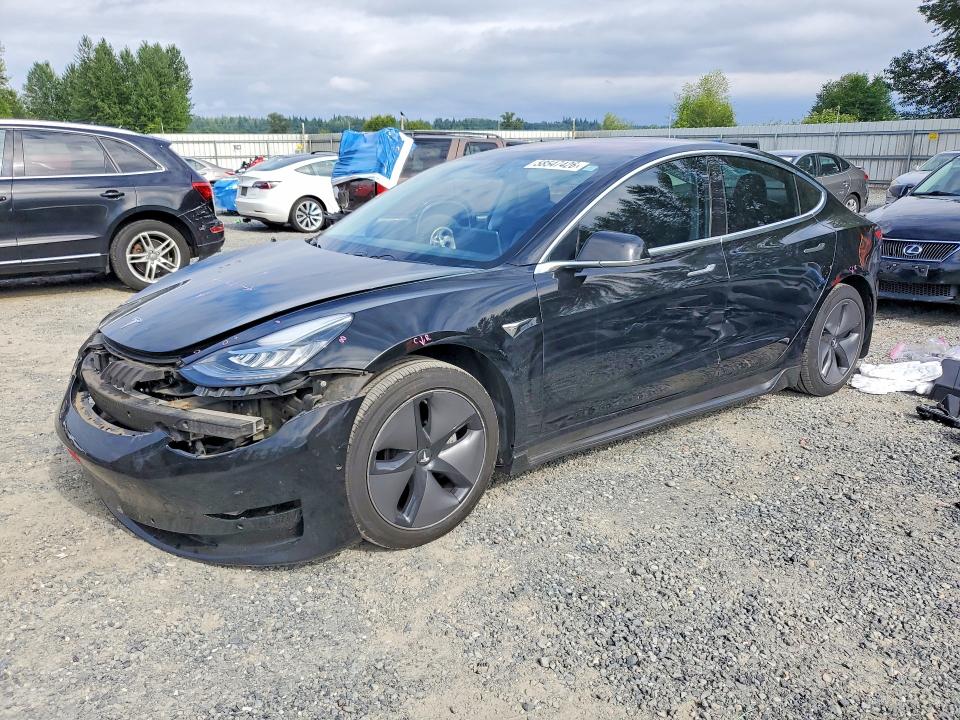 2018 Tesla Model 3 VIN 5YJ3E1EA1JF172532 COPART salvage auction — SIDE, Wa - Bill Of Sale, sold $4,250 on 2026-07-17 (photo 1)
