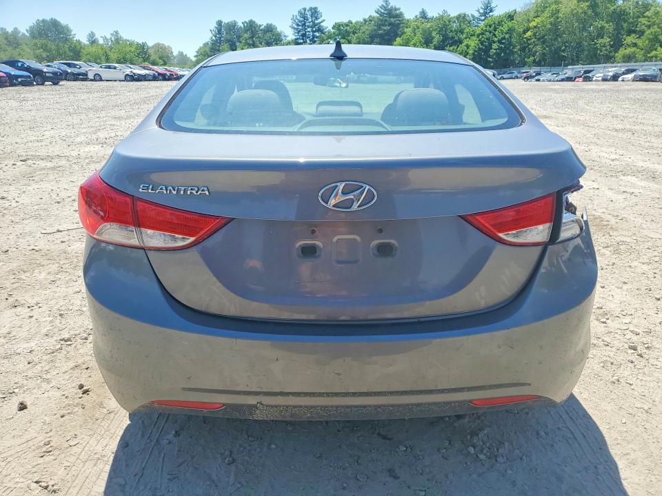 2011 Hyundai Elantra VIN 5NPDH4AE5BH057666 COPART salvage auction — REAR END, Ma - Cert Of Title-Slvg Repair Thft, sold $425 on 2026-07-06 (photo 6)