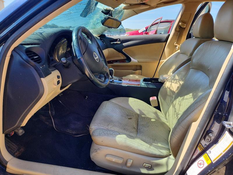 2008 Lexus Is VIN JTHCK262682024104 COPART salvage auction — ROLLOVER, Al - Cert Of Title-Salvage Title, sold $300 on 2026-07-15 (photo 7)