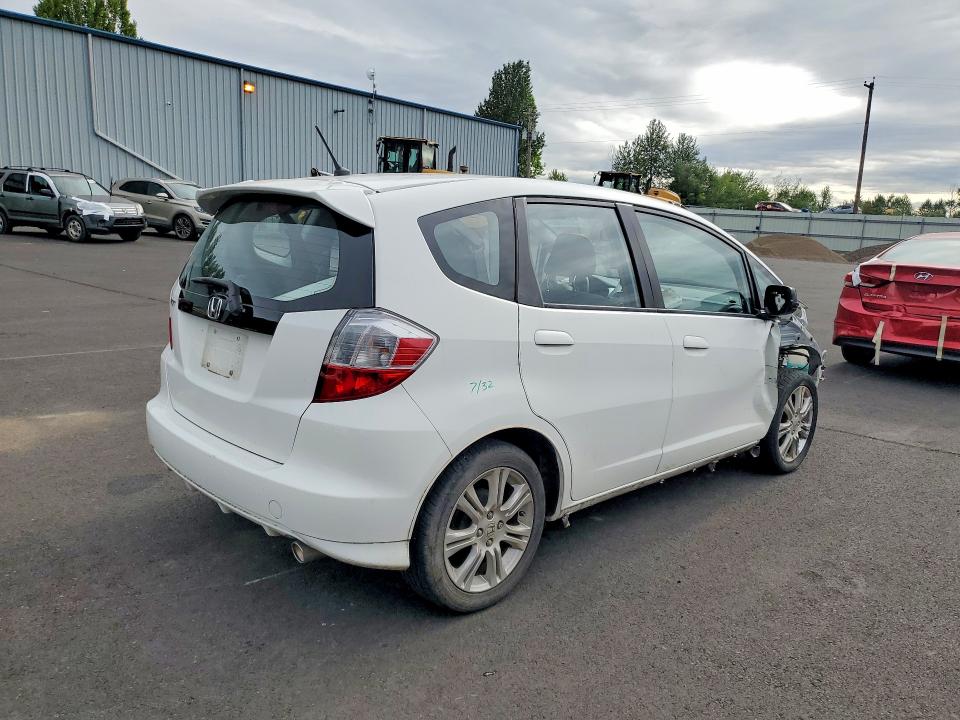 2010 Honda Fit VIN JHMGE8H49AC024902 COPART salvage auction — FRONT END, Or - Salvage Title Certificate, sold $3,050 on 2026-07-29 (photo 3)