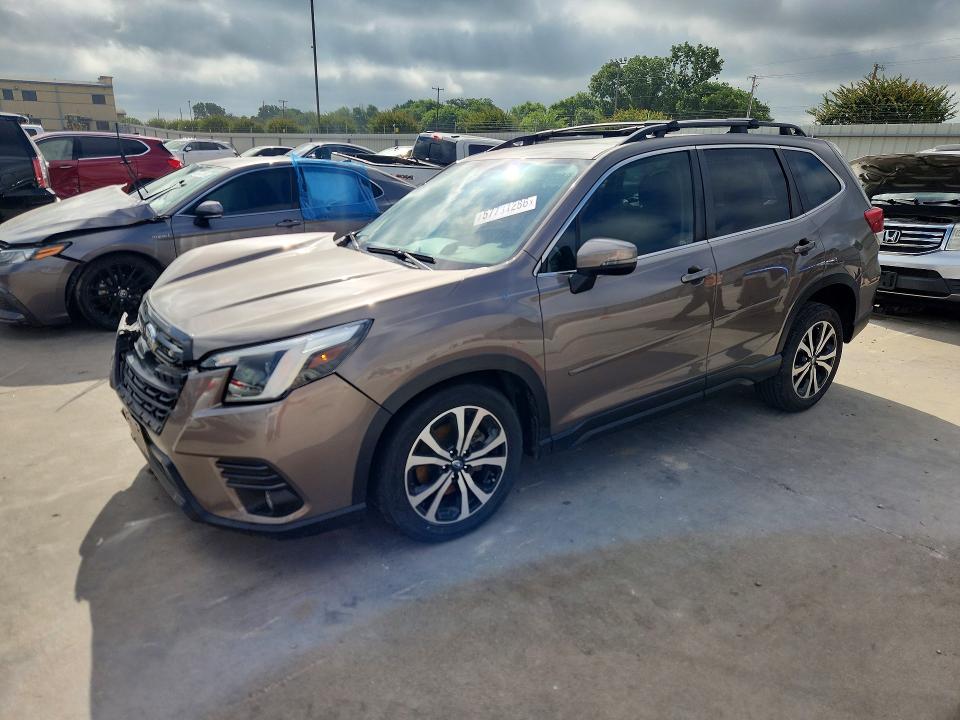 2024 Subaru Forester VIN JF2SKALC1RH435799 COPART salvage auction — FRONT END, Tx - Salvage Vehicle Title, sold $4,650 on 2026-07-06 (photo 1)
