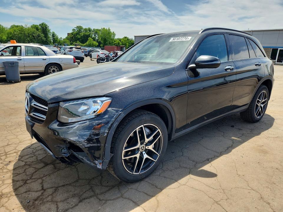 2019 Mercedes-benz Glc VIN WDC0G4KB2KV132680 COPART salvage auction — FRONT END, Ct - Cert Of Title-Salvage, sold $8,100 on 2026-07-26 (photo 1)