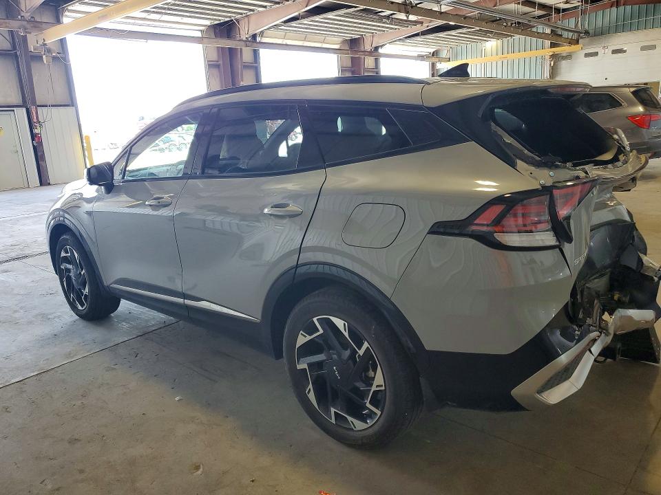 2024 Kia Sportage VIN 5XYK5CDF6RG168050 COPART salvage auction — REAR END, IA - CERT OF TITLE-SALVAGE TITLE, sold $200 on 2026-07-22 (photo 2)