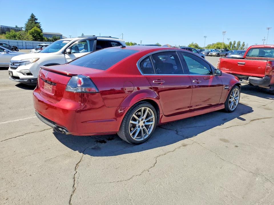 2009 Pontiac G8 VIN 6G2EC57Y19L192389 COPART salvage auction — FRONT END, Ca - Salvage Certificate, sold $7,700 on 2026-07-10 (photo 3)