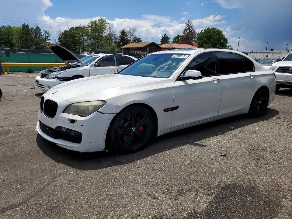 2012 BMW 7er VIN WBAKB8C50CC962615 COPART salvage auction — FRONT END, Co - Cert Of Title W/Lemon Law Hist, sold $500 on 2026-07-23 (photo 1)