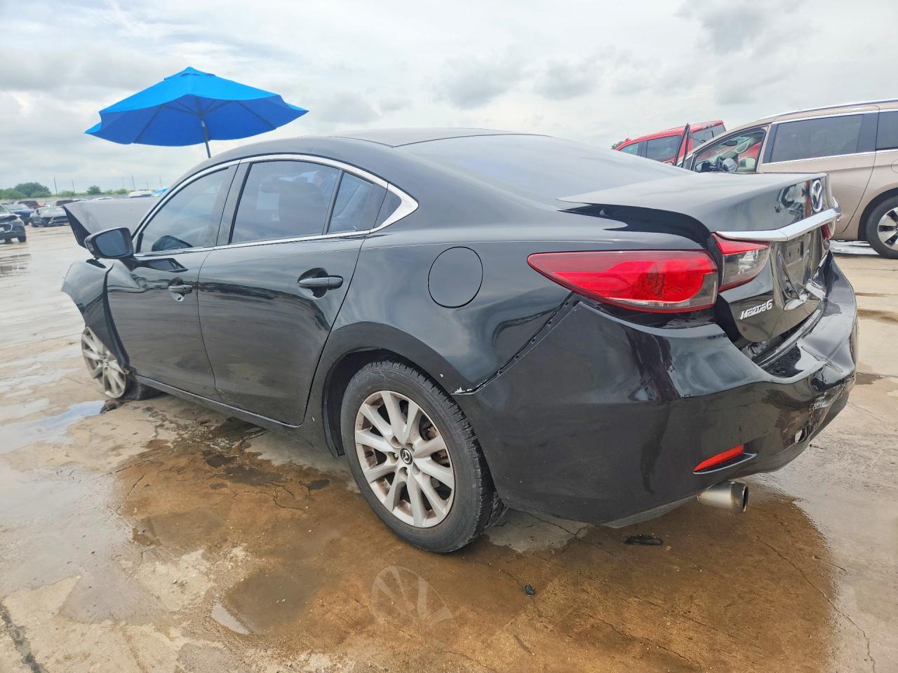 2016 Mazda 6 VIN JM1GJ1U51G1439512 COPART salvage auction — Front End, MT - CERTIFICATE OF TITLE, sold $600 on 2026-07-09 (photo 2)
