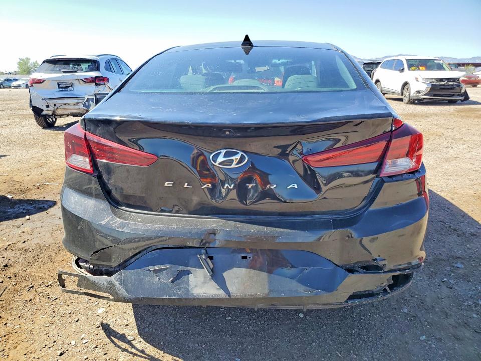 2020 Hyundai VIN KMHD84LF0LU080538 COPART salvage auction — REAR END, Az - Cert Of Title - Salvage, sold $2,250 on 2026-07-06 (photo 6)