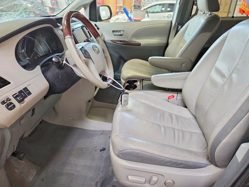 2011 Toyota Sienna VIN 5TDDK3DC4BS006952 COPART salvage auction — FRONT END, AB - BOS - SALVAGE, sold $6,400 on 2026-07-09 (photo 7)