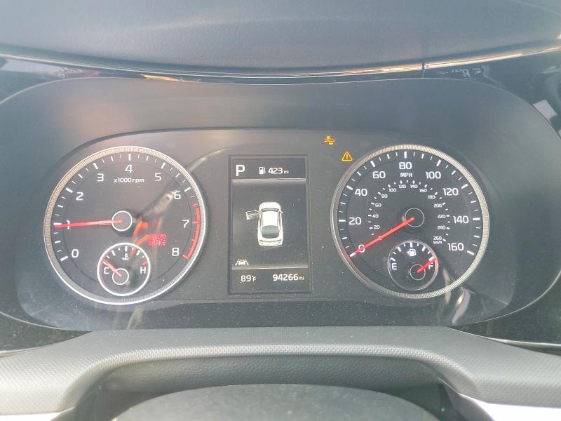 2024 Kia K5 VIN 5XXG64J2XRG244352 COPART salvage auction — REAR END, Ca - Salvage Certificate, sold $3,200 on 2026-07-20 (photo 9)