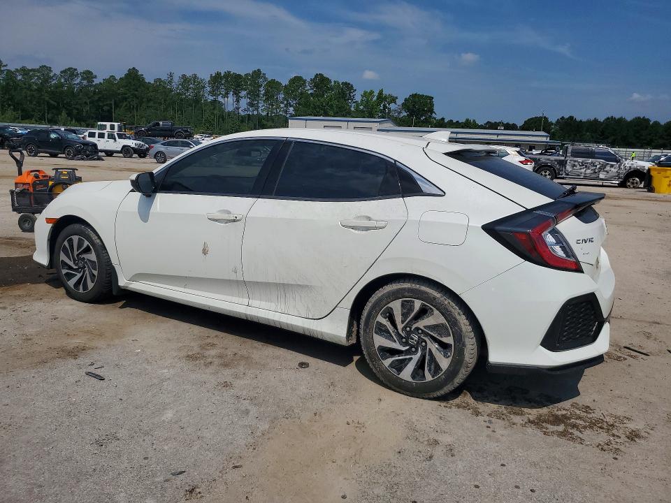 2017 Honda Civic VIN SHHFK7G21HU215709 COPART salvage auction — SIDE, Sc - Cert Of Title-Salvage, sold $3,400 on 2026-07-20 (photo 2)