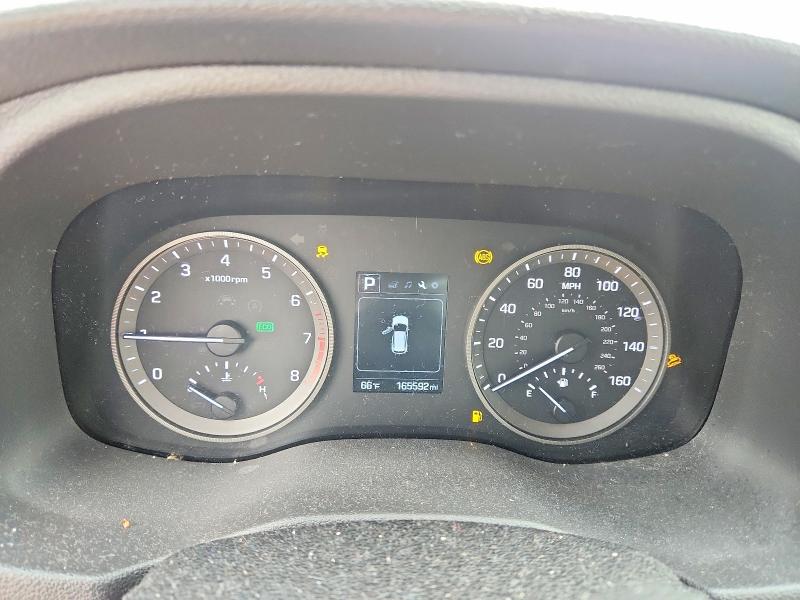 2016 Hyundai VIN KM8J23A42GU245673 COPART salvage auction — FRONT END, Ca - Salvage Certificate, sold $150 on 2026-07-28 (photo 9)