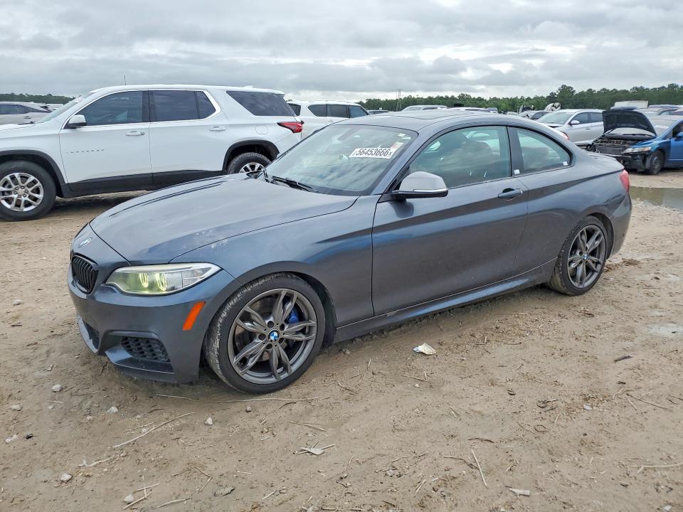 2015 BMW M2 VIN WBA1J7C57FV289078 COPART salvage auction — MINOR DENT/SCRATCHES, Tx - Certificate Of Title (P), sold $13,000 on 2026-07-17 (photo 1)