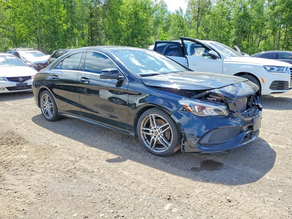 2018 Mercedes-benz Cla-class VIN WDDSJ4GB6JN578196 COPART salvage auction — FRONT END, On - Permit Salvage, sold $7,900 on 2026-07-07 (photo 4)