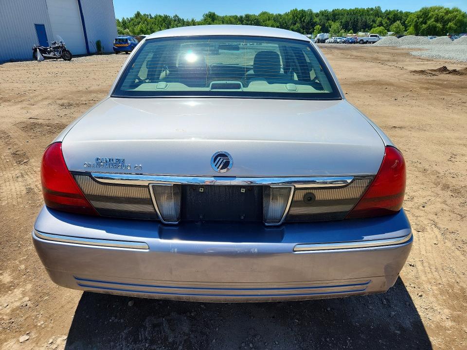 2006 Mercury Grand marquis VIN 2MEFM74V66X627002 COPART salvage auction — FRONT END, Oh - Cert Of Title-Salvage, sold $525 on 2026-07-09 (photo 6)