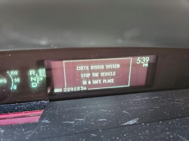 2012 Toyota Prius VIN JTDKN3DU4C5498039 COPART salvage auction — VANDALISM, CA - SALVAGE CERTIFICATE, sold $2,150 on 2026-07-14 (photo 9)