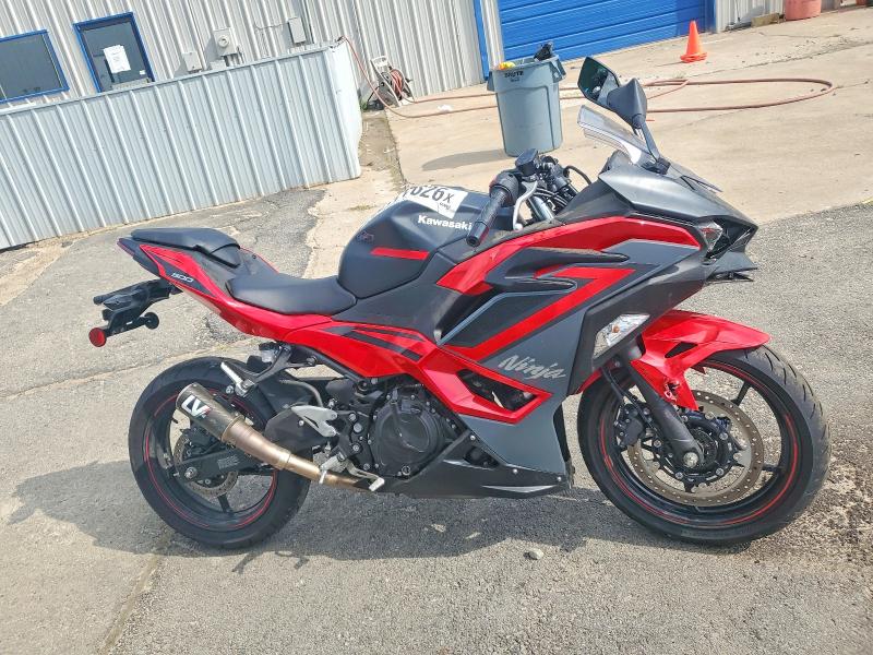 2025 Kawasaki Zx VIN ML5EXGG12SDA47712 COPART salvage auction — FRONT END, Ar - Certificate Of Title, sold $575 on 2026-07-02 (photo 1)