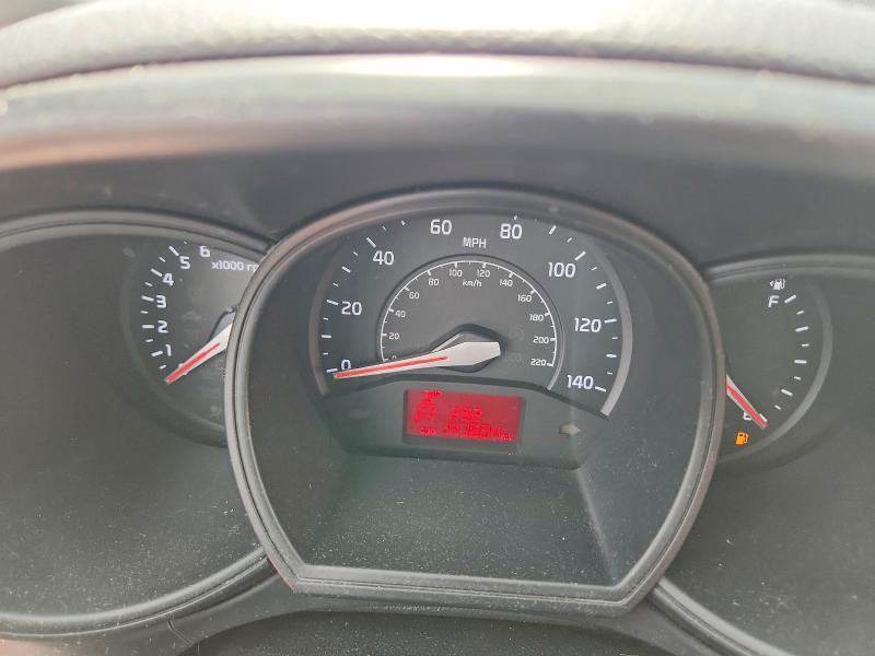 2013 Kia Rio VIN KNADM4A39D6236538 COPART salvage auction — FRONT END, TX - SALVAGE VEHICLE TITLE, sold $250 on 2026-07-24 (photo 9)