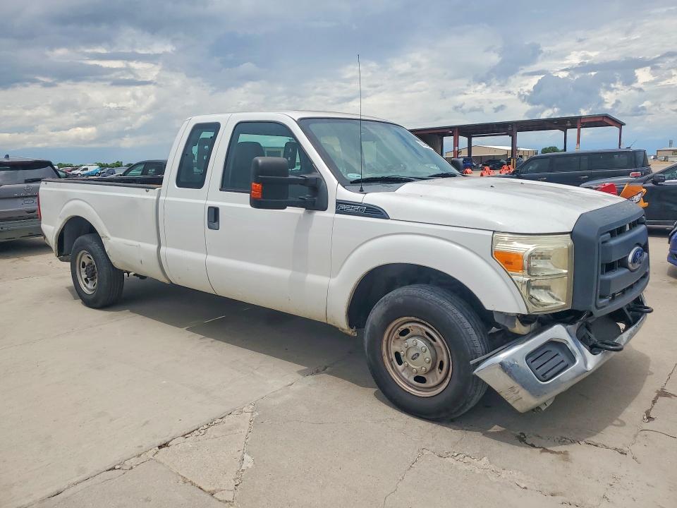 2014 Ford F250 VIN 1FT7X2A67EEA60327 COPART salvage auction — FRONT END, Tx - Salvage Vehicle Title, sold $1,200 on 2026-07-02 (photo 4)