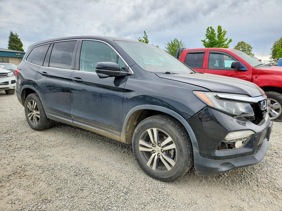 2018 Honda Pilot VIN 5FNYF6H54JB070981 COPART salvage auction — FRONT END, OR - SALVAGE TITLE CERTIFICATE, sold $5,400 on 2026-09-07 (photo 4)