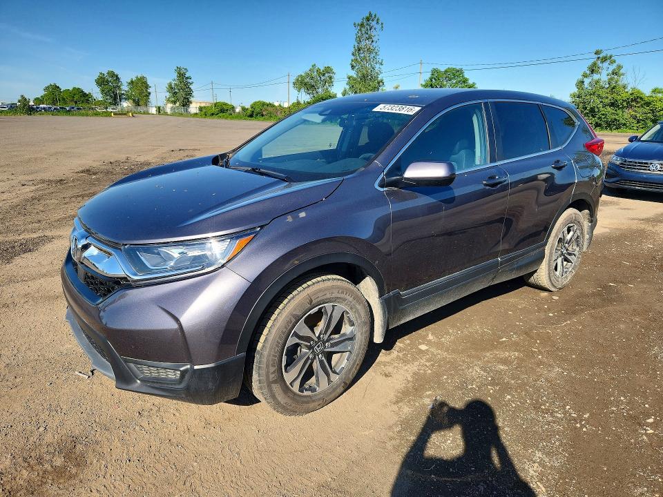 2019 Honda Cr-v VIN 2HKRW2H20KH142748 COPART salvage auction — NORMAL WEAR, Qc - Aucune Mention, sold $4,000 on 2026-07-21 (photo 1)