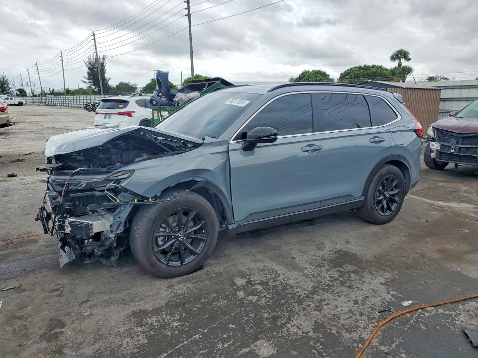 2025 Honda Cr-v VIN 7FARS5H89SE032740 COPART salvage auction — FRONT END, Salvage Title, sold $9,500 on 2026-07-22 (photo 1)