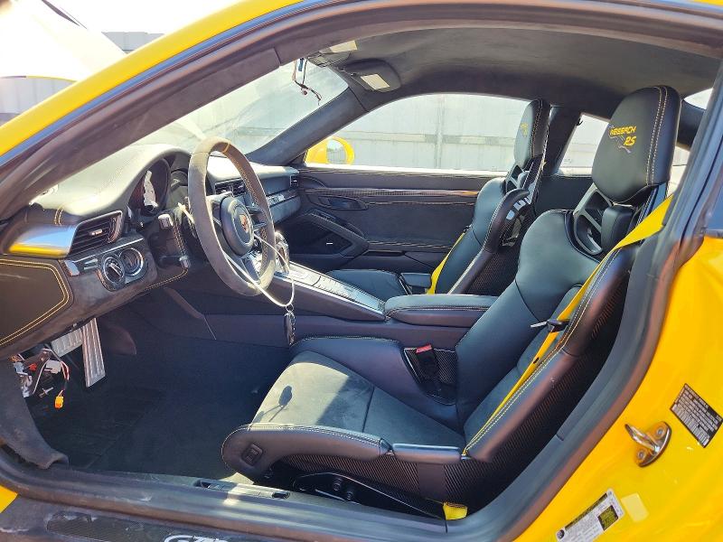 2018 Porsche 911 VIN WP0AE2A93JS186024 COPART salvage auction — REAR END, FL - CERT OF TITLE-SALVAGE THEFT, sold $292,000 on 2026-07-30 (photo 7)