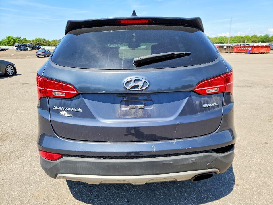2013 Hyundai Santa fe VIN 5XYZT3LB1DG114246 COPART salvage auction — MECHANICAL, NY - CERTIFICATE OF TITLE, sold $1,550 on 2026-07-27 (photo 6)